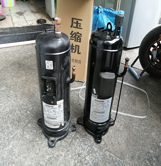 中阳中央空调压缩机的更换维修